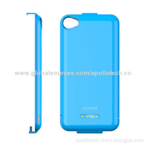 Mobile Phone Charger Cases, Specialized for iPhone 4/4S, with 3-hour Charging Time, 127.5*58.5*7.5mm